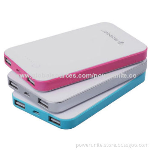 Manufacturer Professional External Battery, Dual USB, for Smartphones, with 8,000mAh Capacity
